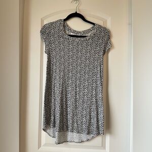 Leopard print tee